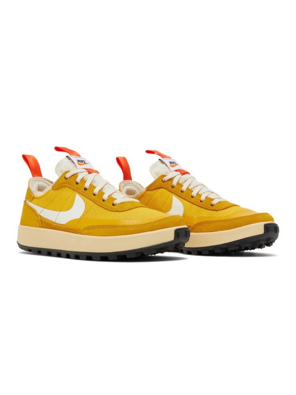 Nike craft x Tom Sachs Yellow, White & Orange Low-Top Sneakers